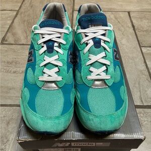New Balance with Box 992 Teal Abzorb Trainers/Sneakers Size 13